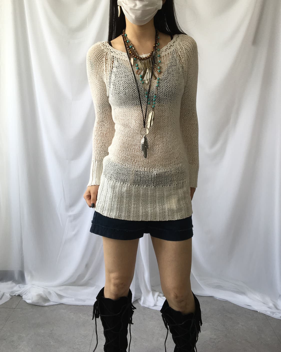 Slim fit summer knit 상품이미지1
