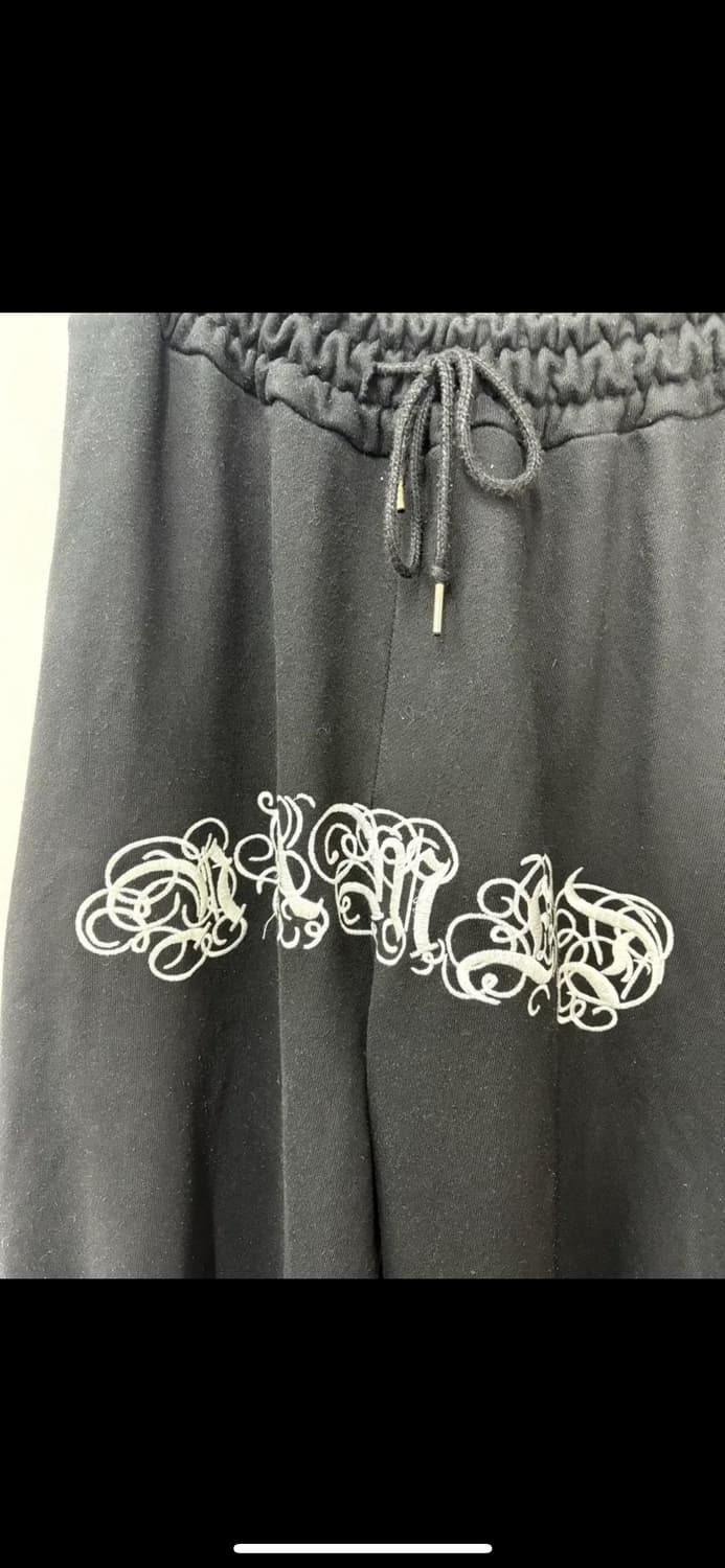 빈티지 레터링 자수 양기모 스웻팬츠 H1950 상품이미지5