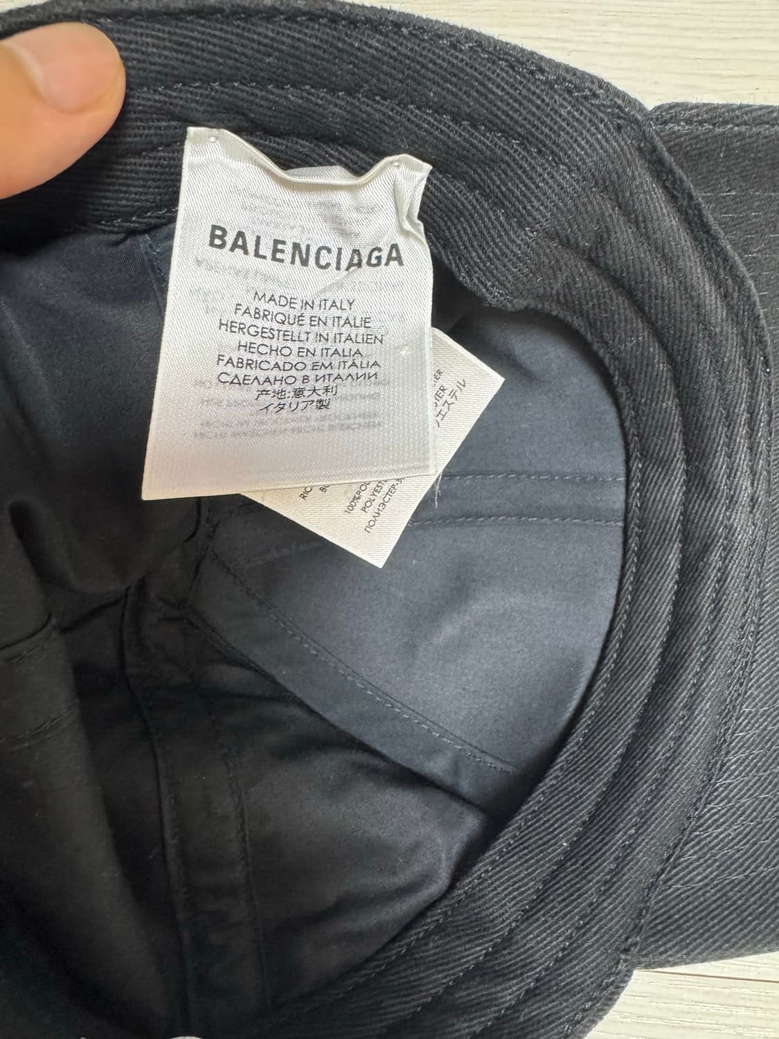 발렌시아가 볼캡 상태AA 상품이미지6