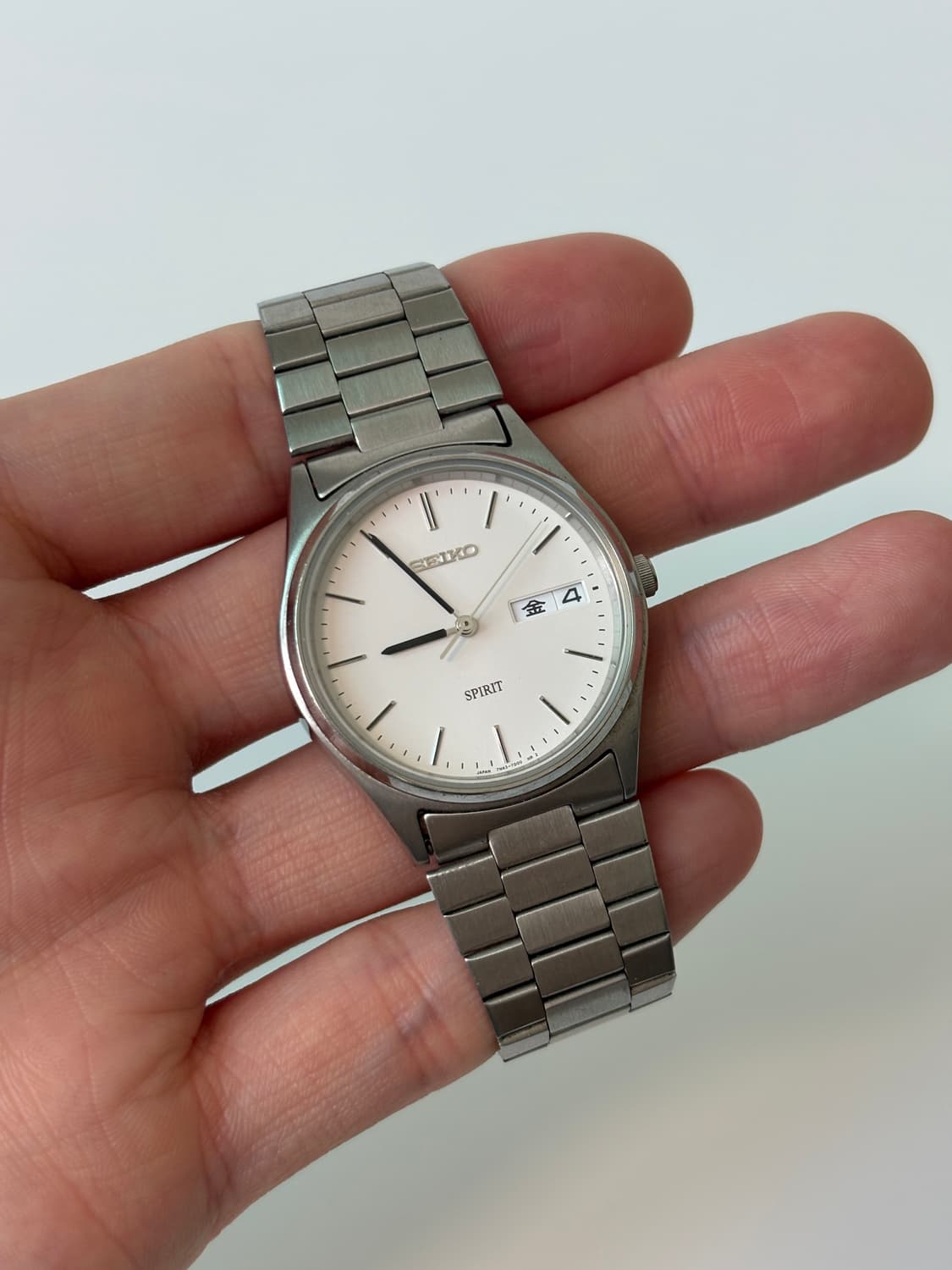1990s Spirit Bar Index Silver Quartz 상품이미지2