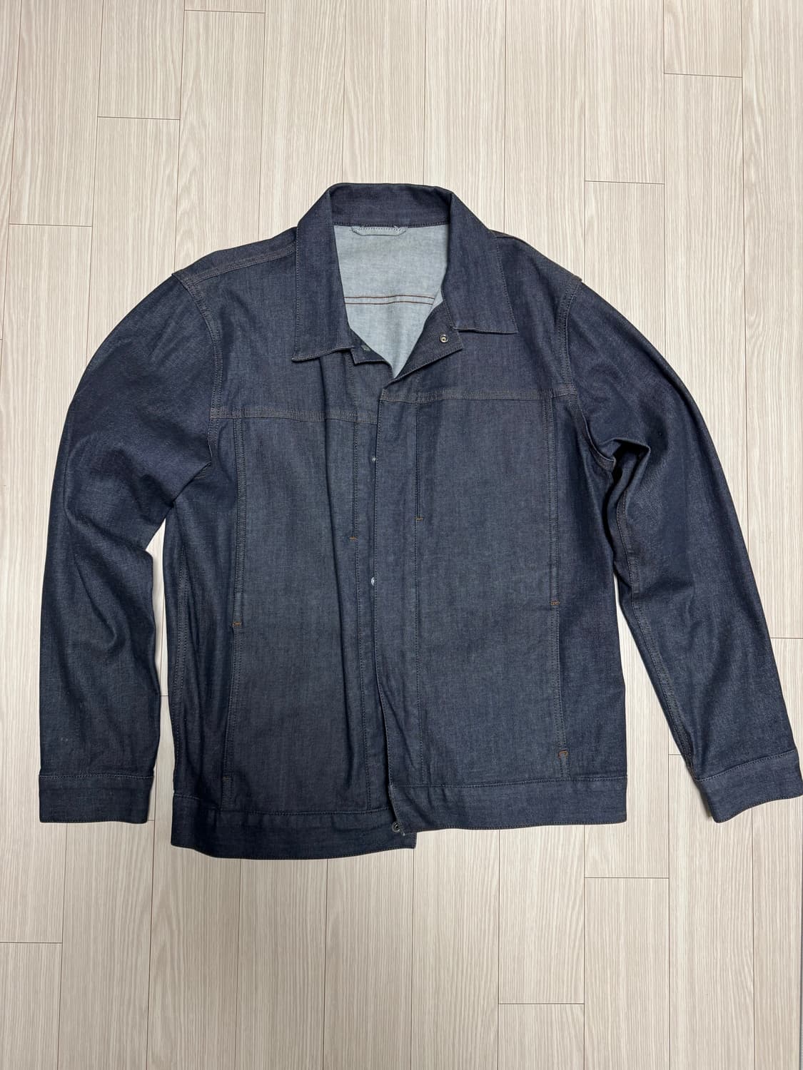 무인양품 생지데님 자켓 L 상품이미지1