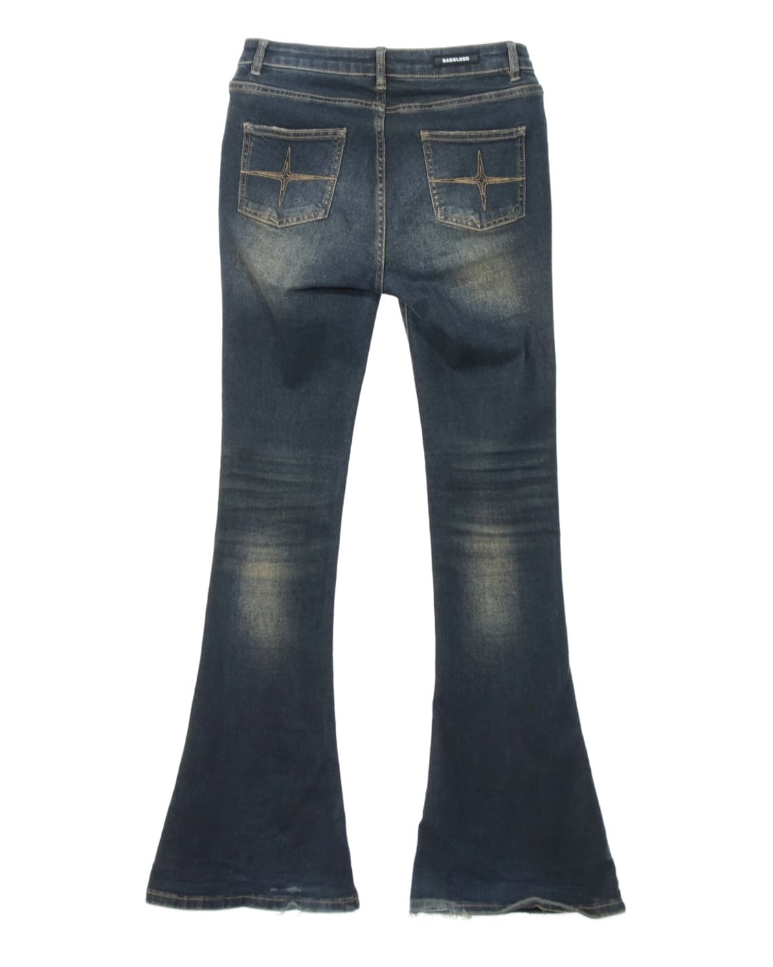 배드블러드 로우라이즈 부츠컷팬츠 러스티블루 상품이미지5