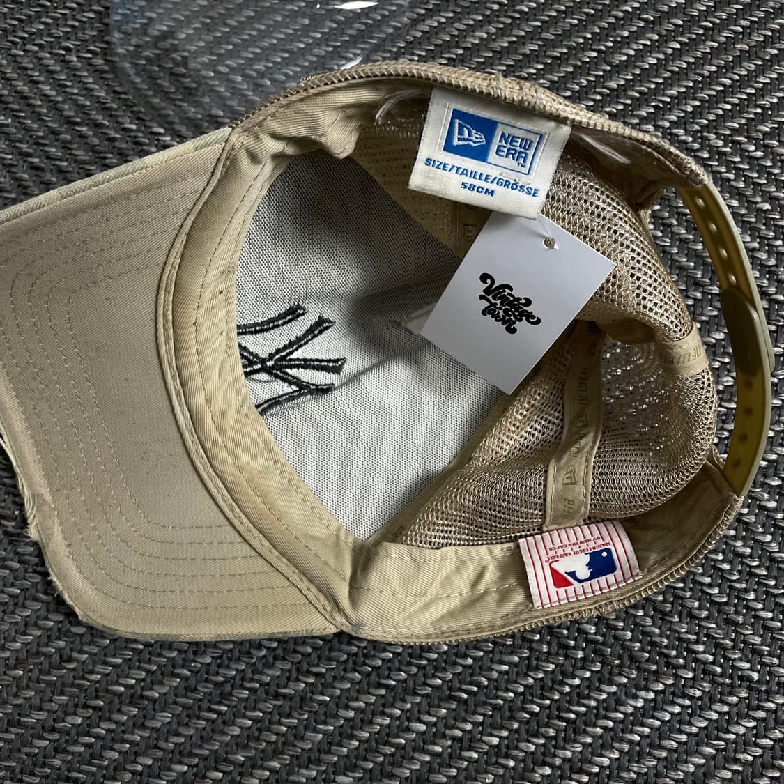 00s MLB 뉴욕 양키스 카모플라쥬 트러커 볼캡y 3307 상품이미지4