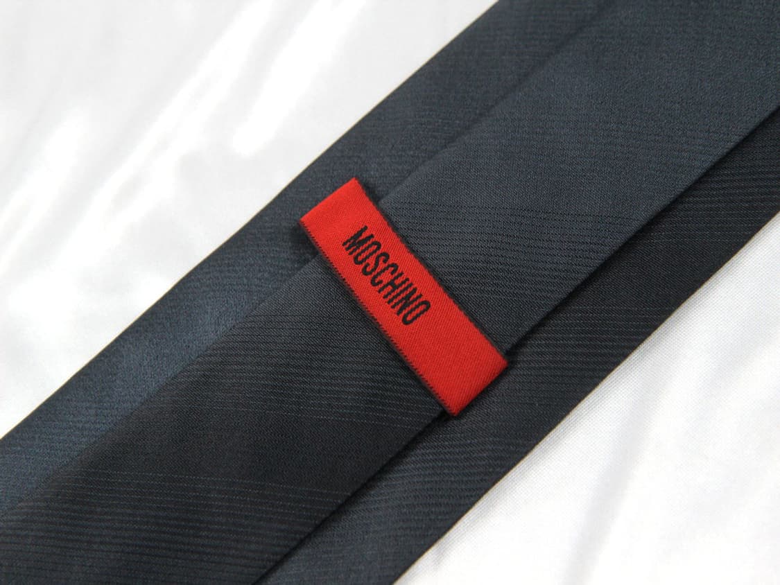 모스키노 8cm 미사용 S등급 신형 남자 명품 넥타이 상품이미지3