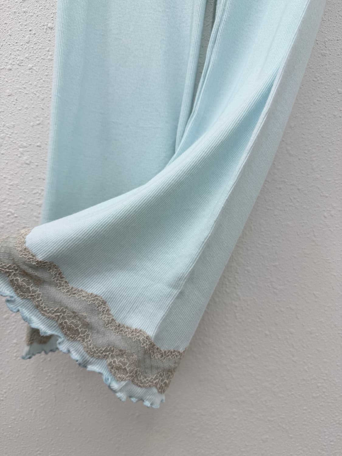 빈티지 스카이 레이스 레이어드 레깅스 상품이미지3