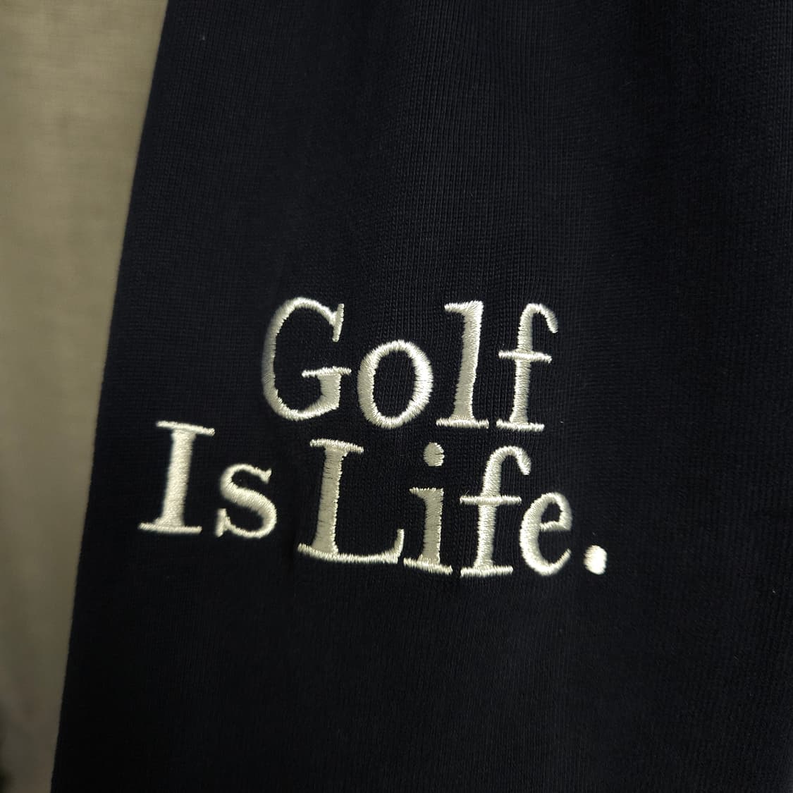 M ) 말본 남성 골프 맨투맨 네이비 상품이미지4