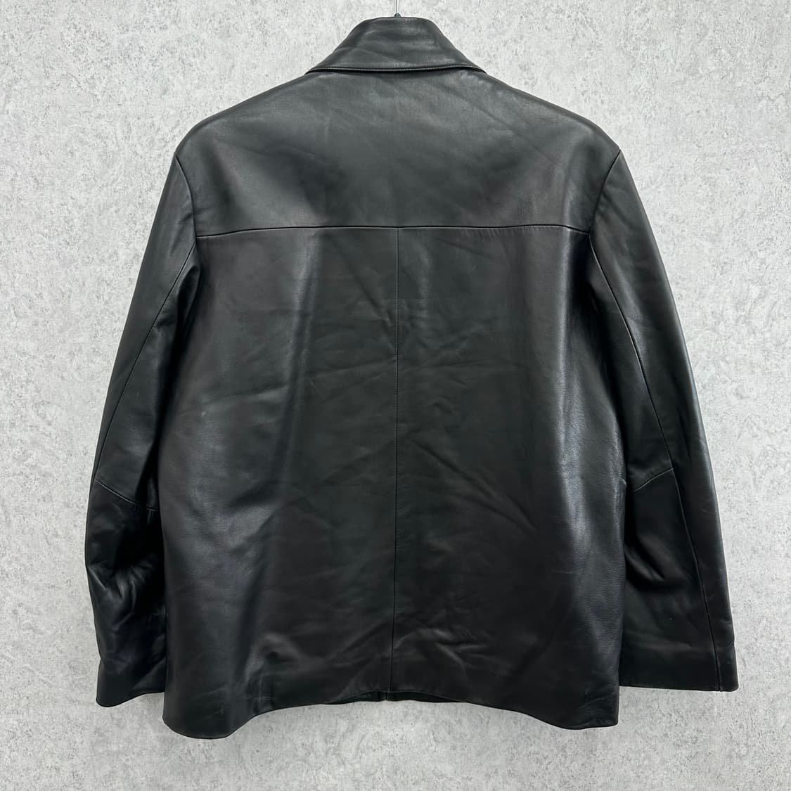 100 인디안 남자 램스킨 블루종 자켓 상품이미지2