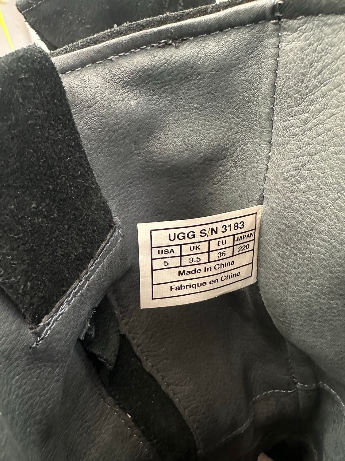 UGG 여성 스웨이드 부츠 230mm 상품이미지7