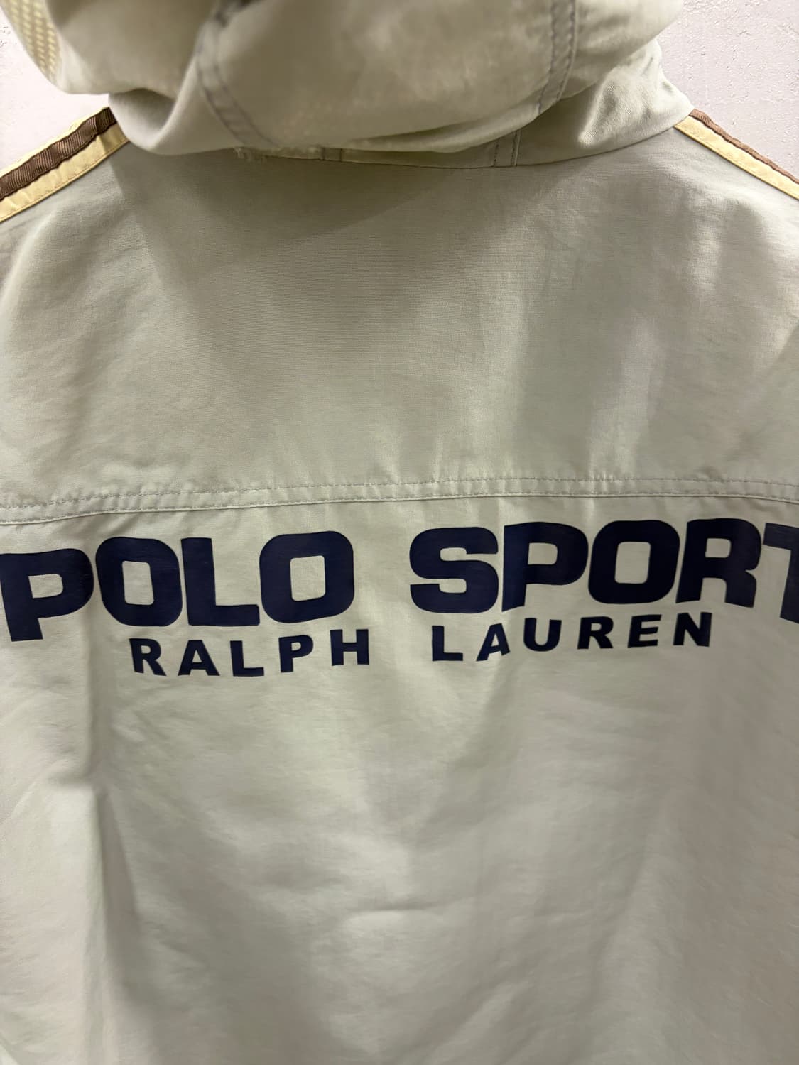 폴로 스포츠 윈드 스토퍼 카키그레이  상품이미지8