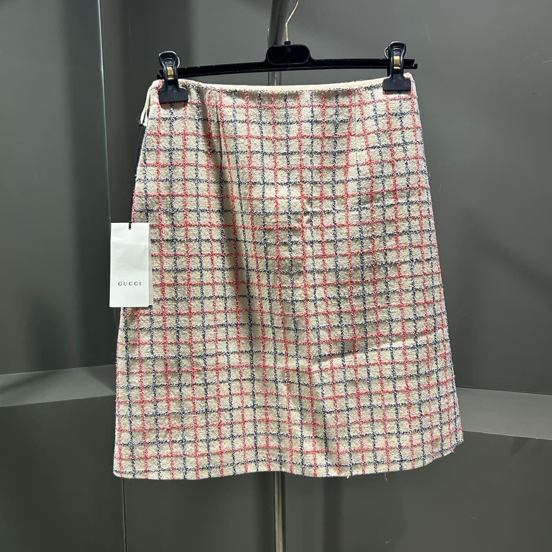 구찌 체크 트위드 투피스 상품이미지9