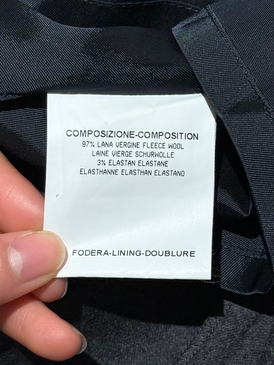 입생로랑 그레이 라나 버진 플리스울 플리츠 미니 스커트  상품이미지8