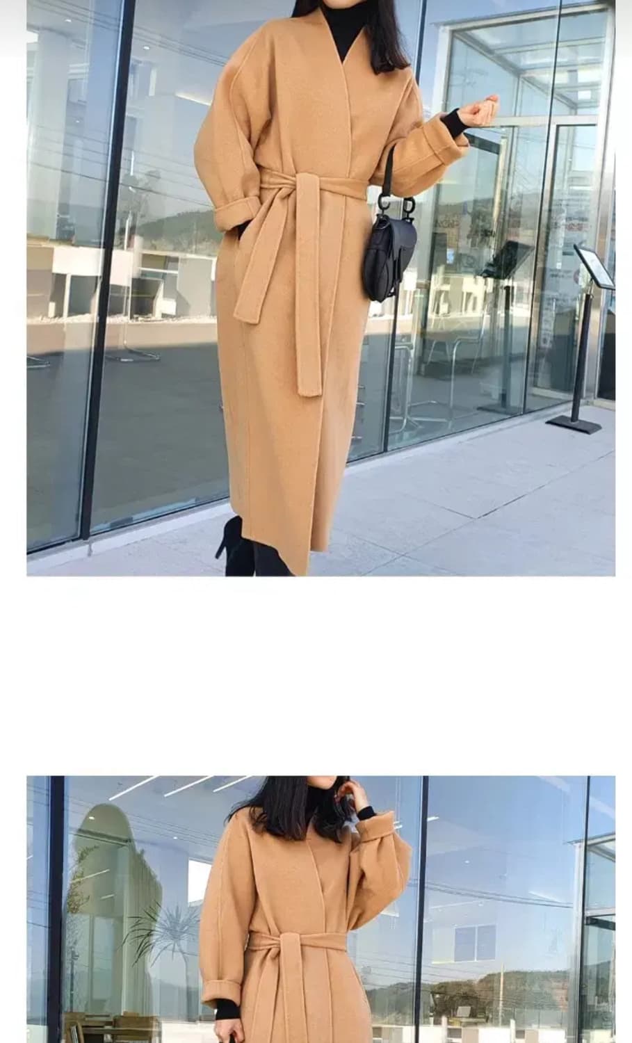 핸드메이드롱코트 울코트 상품이미지4