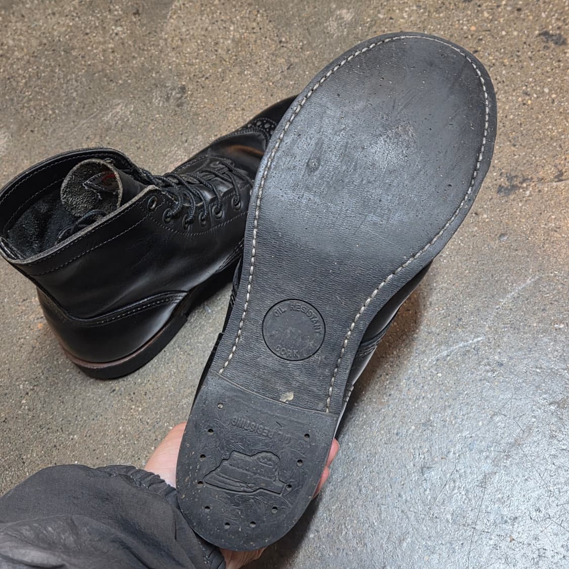 레드윙 8126 아이언레인저 블랙 브로그 (275) 상품이미지3