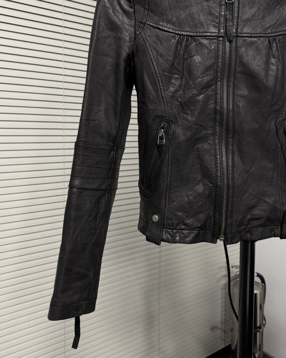 enchanter 카라리스 램스킨 자켓 상품이미지6