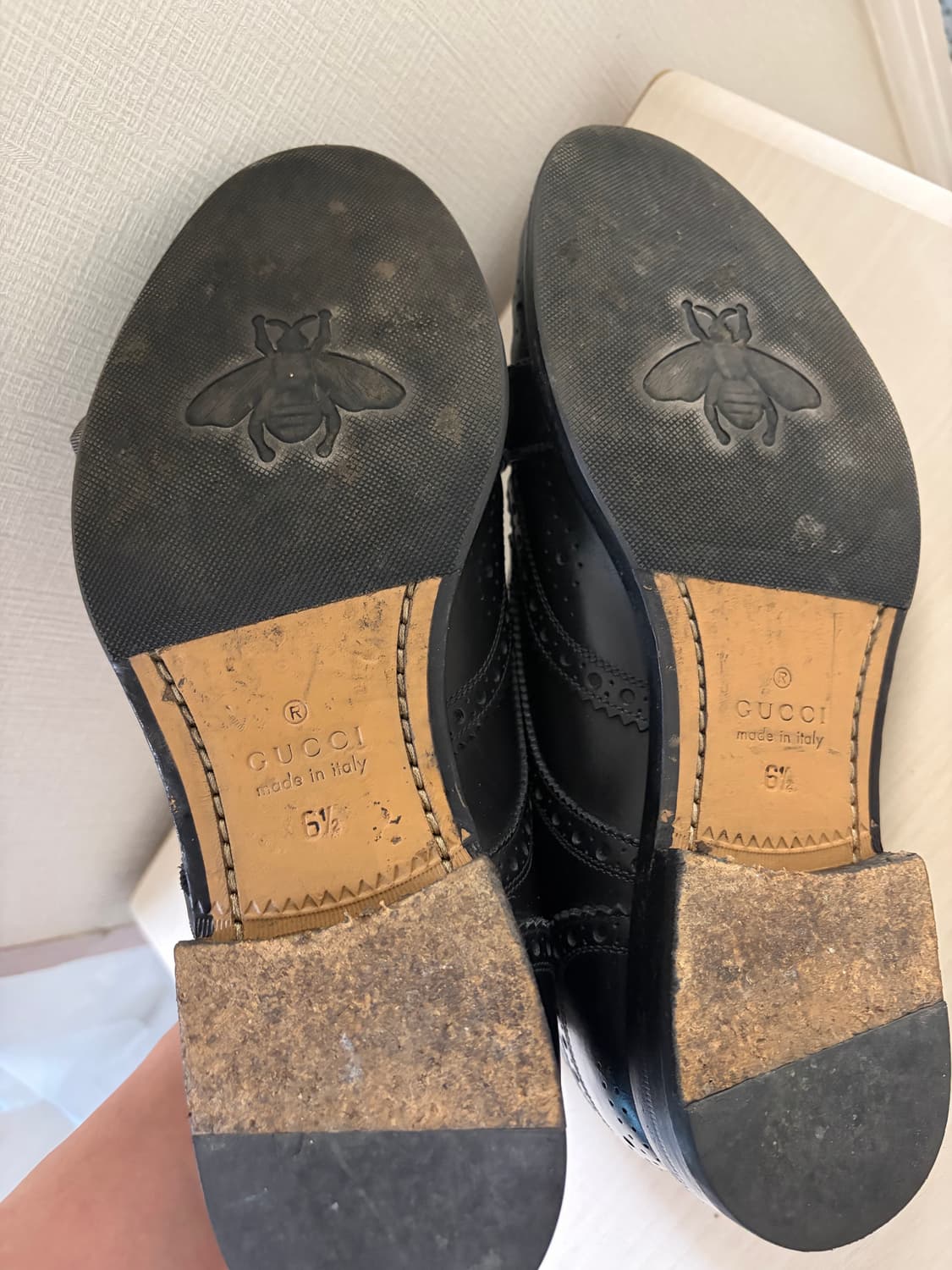 구찌 디오니소스 더비슈즈 uk6.5(255사이즈) 상품이미지7