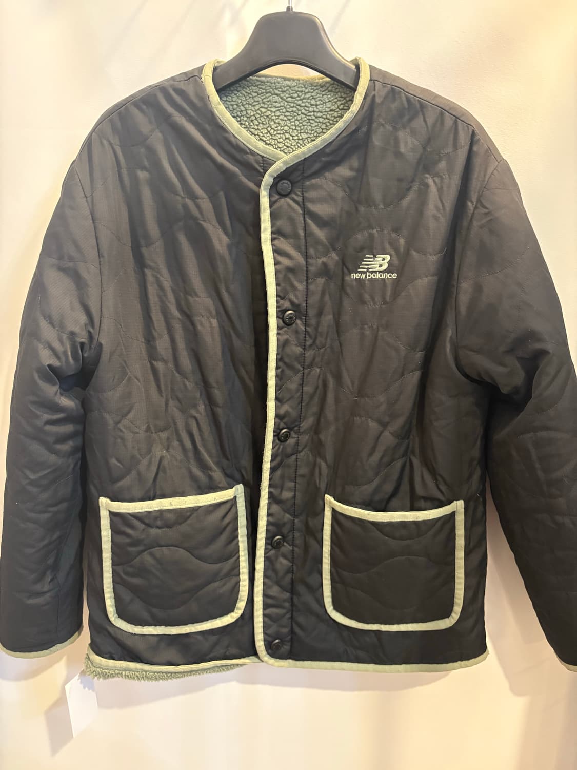 뉴발란스 키즈 양면 양털 자켓 160 여성가능 상품이미지2