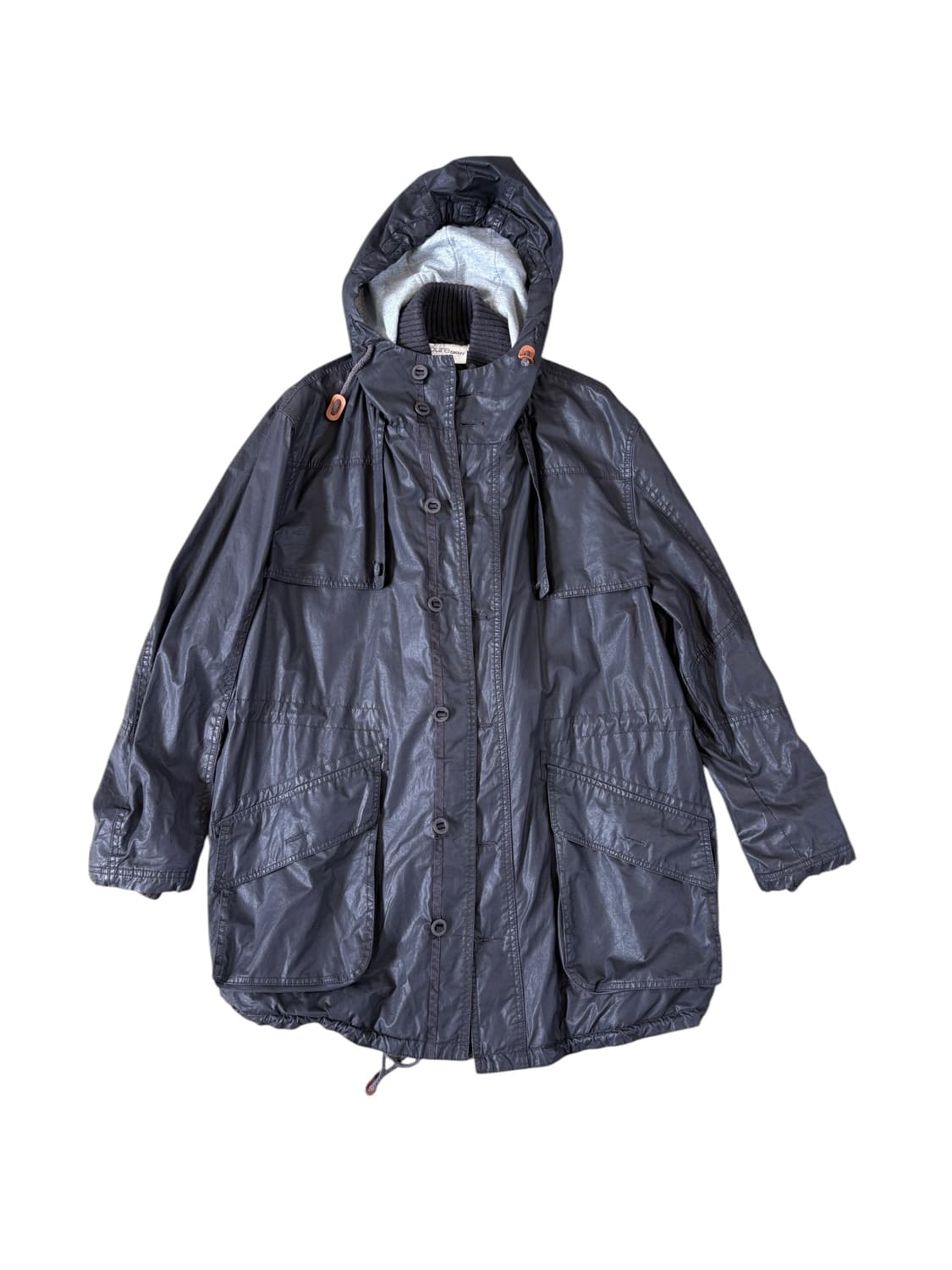 pure DKNY hooded layered coat 상품이미지1