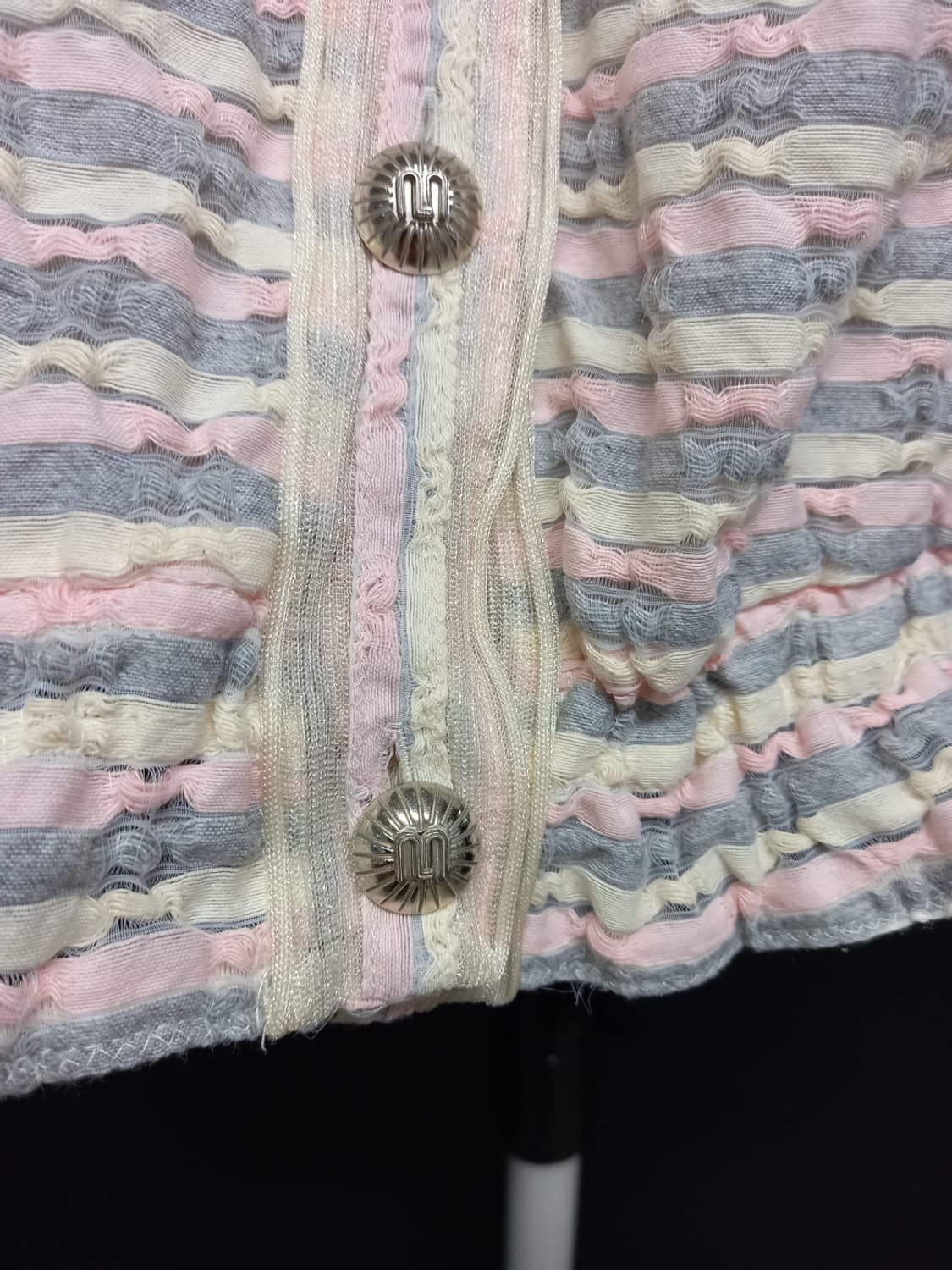 마인 MINE 춘하 레이온 숏 가디건 44.55 상품이미지7