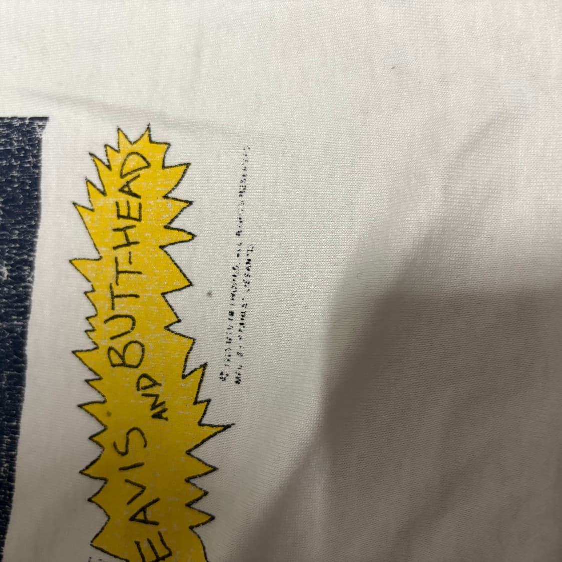 90s 빈티지 비비스앤벗헤드 타미힐피거 패러디 티셔츠 XL 상품이미지4