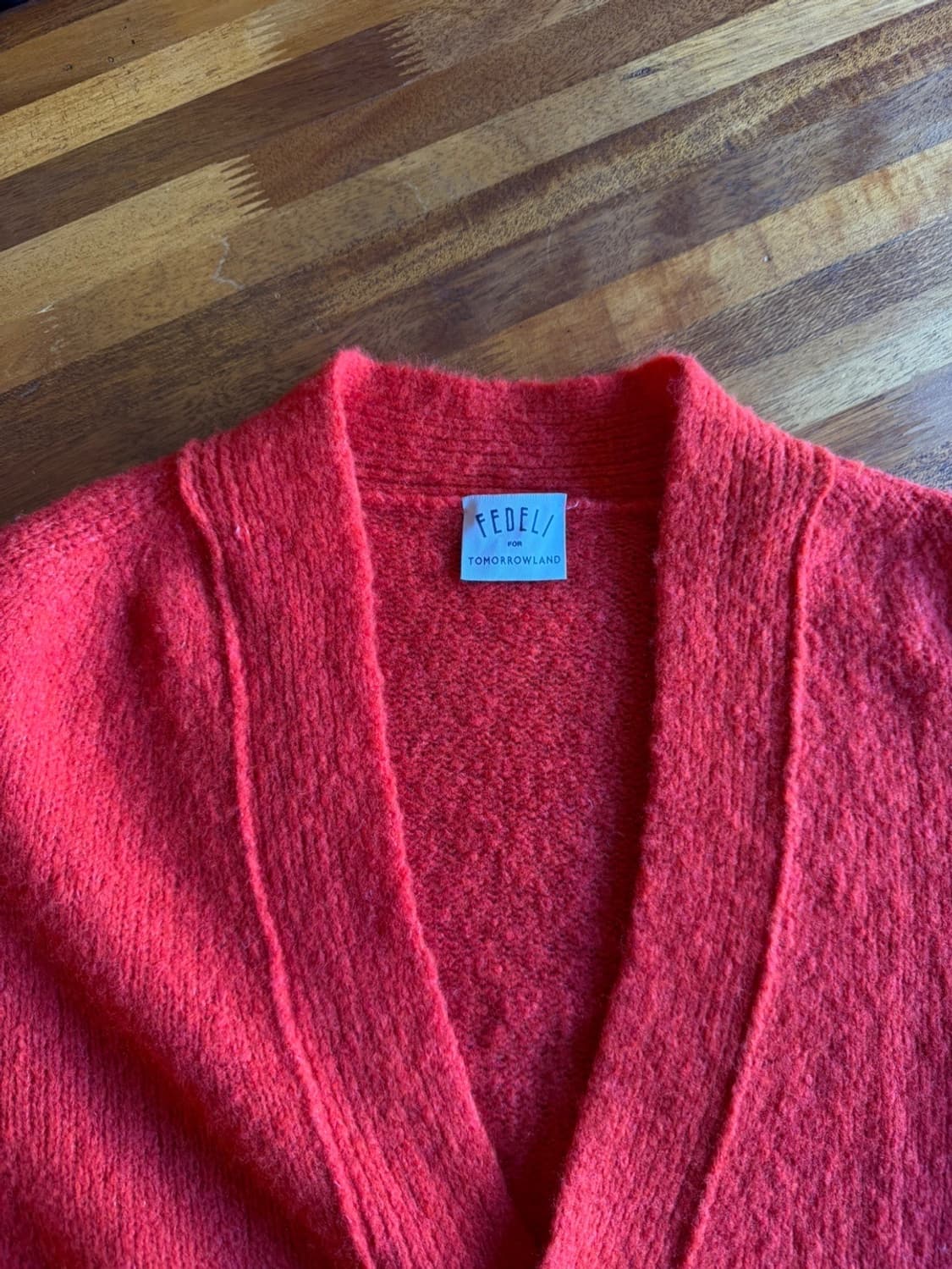 FEDELI 울 캐시미어 알파카 가디건 100 상품이미지2