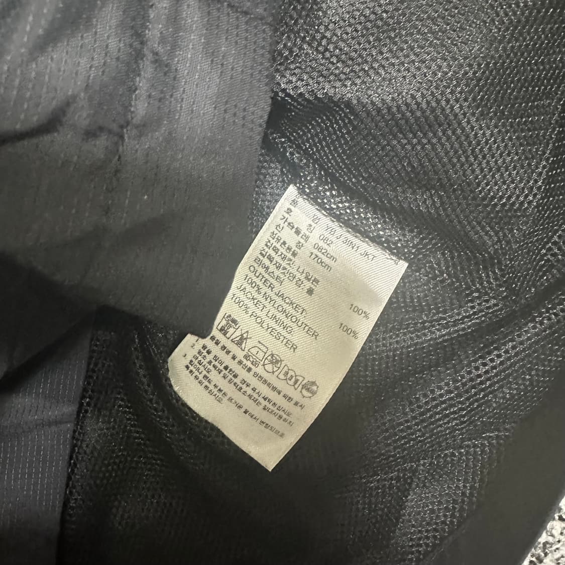 (100) 아디다스 블랙 바람막이 후드 자켓 상품이미지3