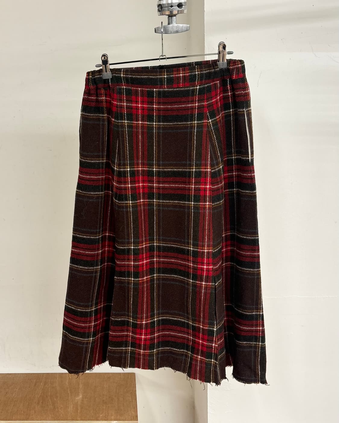 사이블 사렐 타탄 체크 퀄트 스커트 상품이미지4