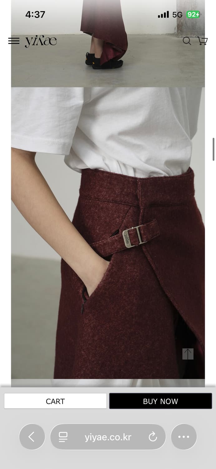 (os) yiyae 스커트 상품이미지2