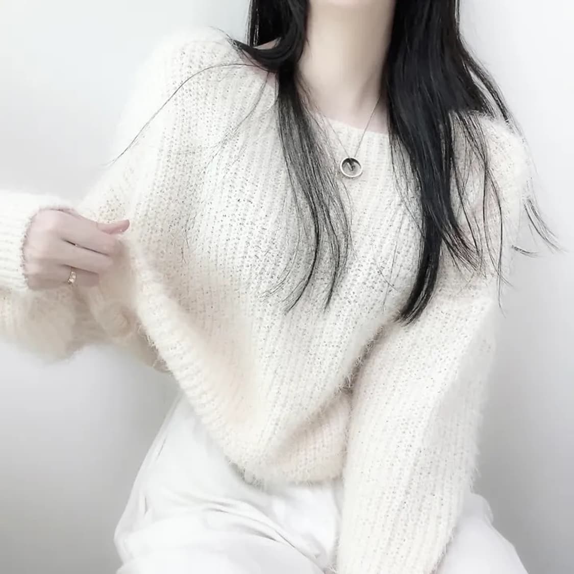 앙고라 니트 상품이미지2