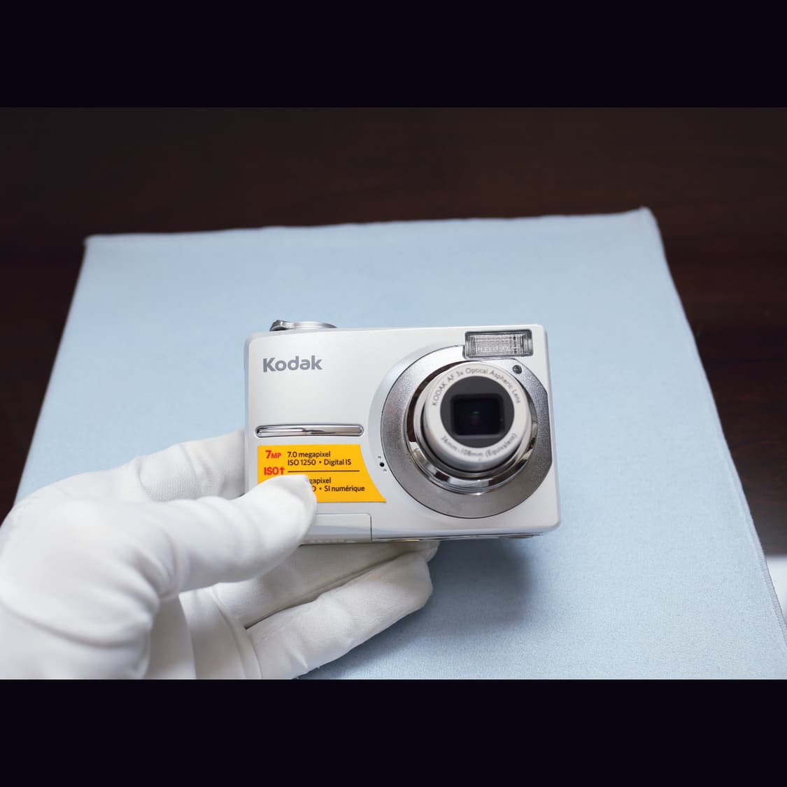 레어<준민트급><카리나>코닥 C713 펄 화이트 빈티지 디카 상품이미지8