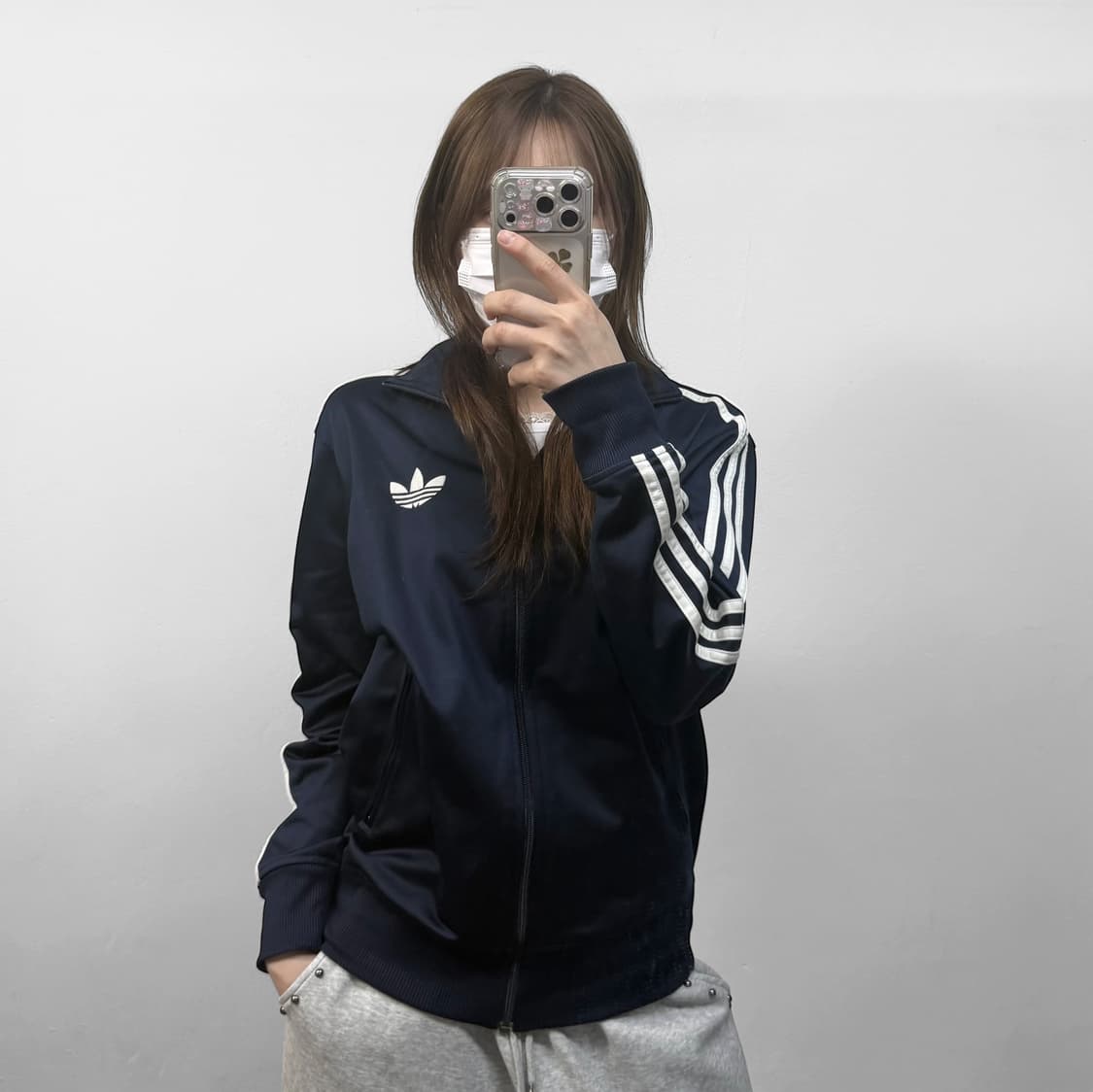 아디다스 파이어버드 트랙탑 져지 네이비 상품이미지1