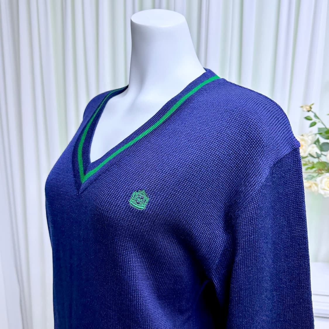 세실맥비 브이넥 니트 상품이미지2