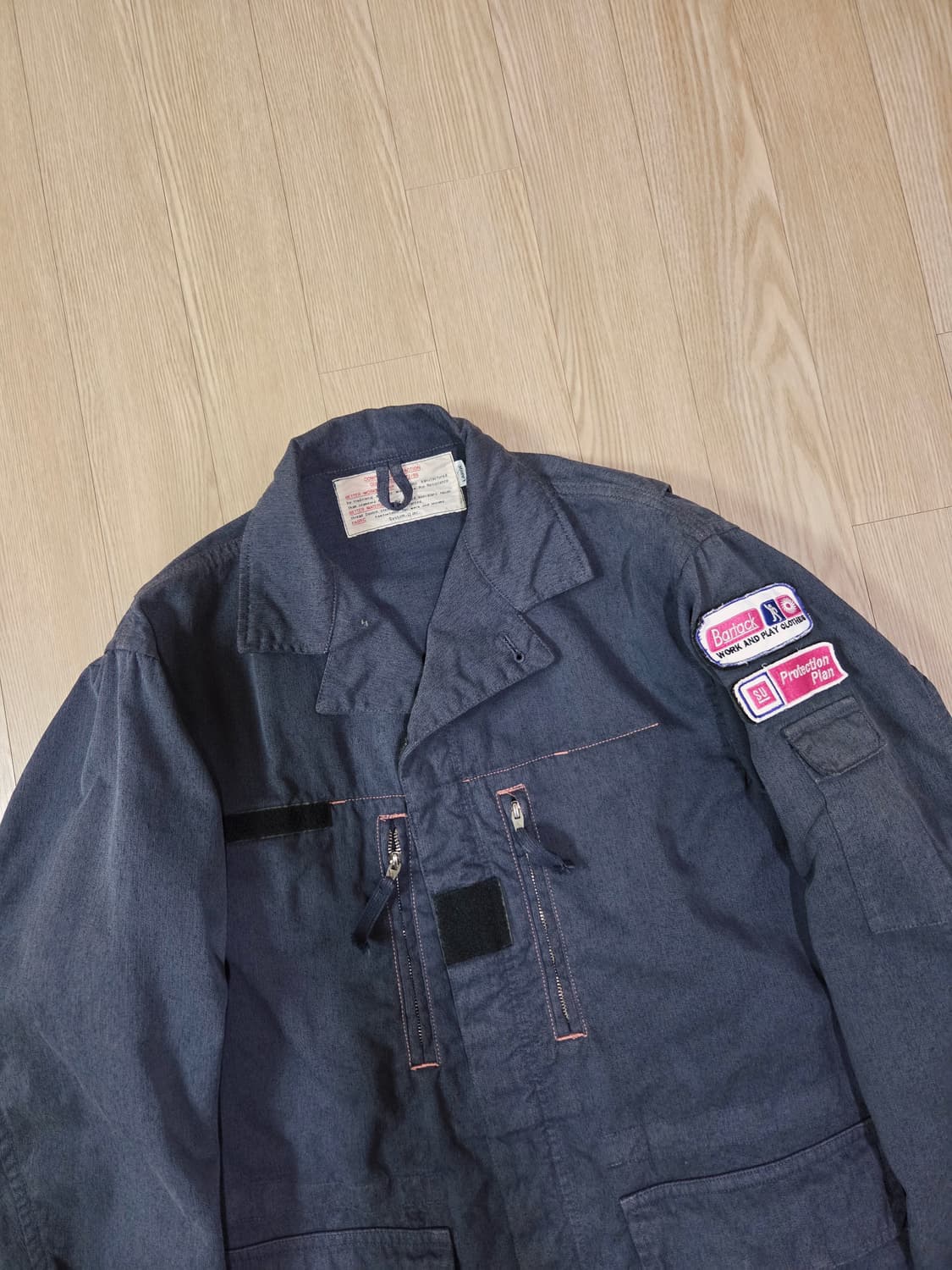 System-U inc 와펜 필드 재킷 상품이미지2