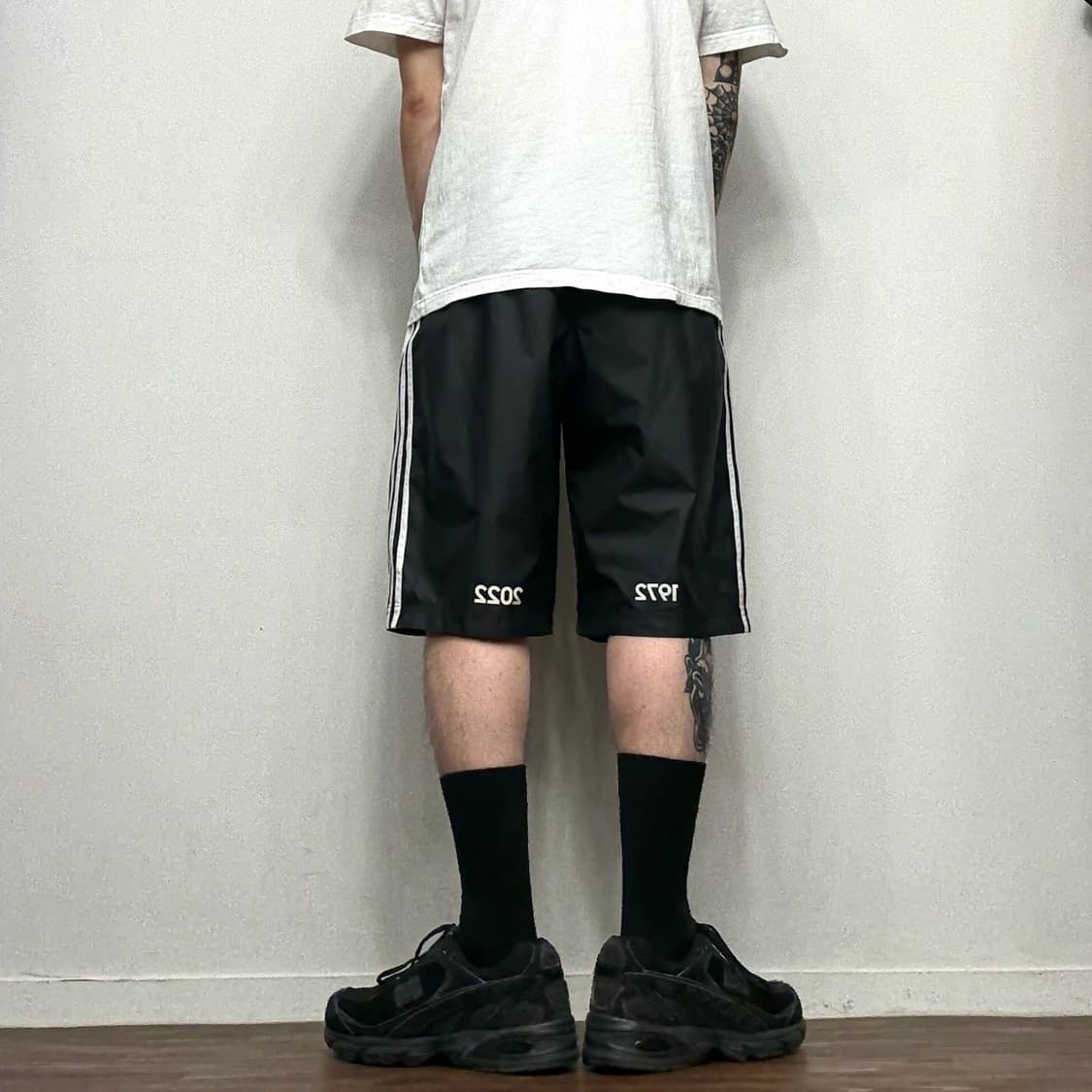 Adidas 아디다스 오리지널 50주년 스트라이프 삼선 쇼츠 상품이미지5