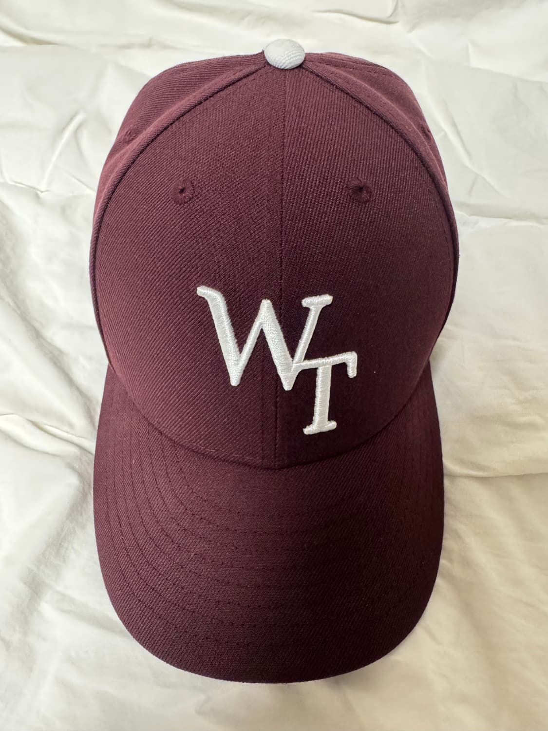 더블탭스 뉴에라 캡 버건디 (59FIFTY LOW PROFILE) 상품이미지1