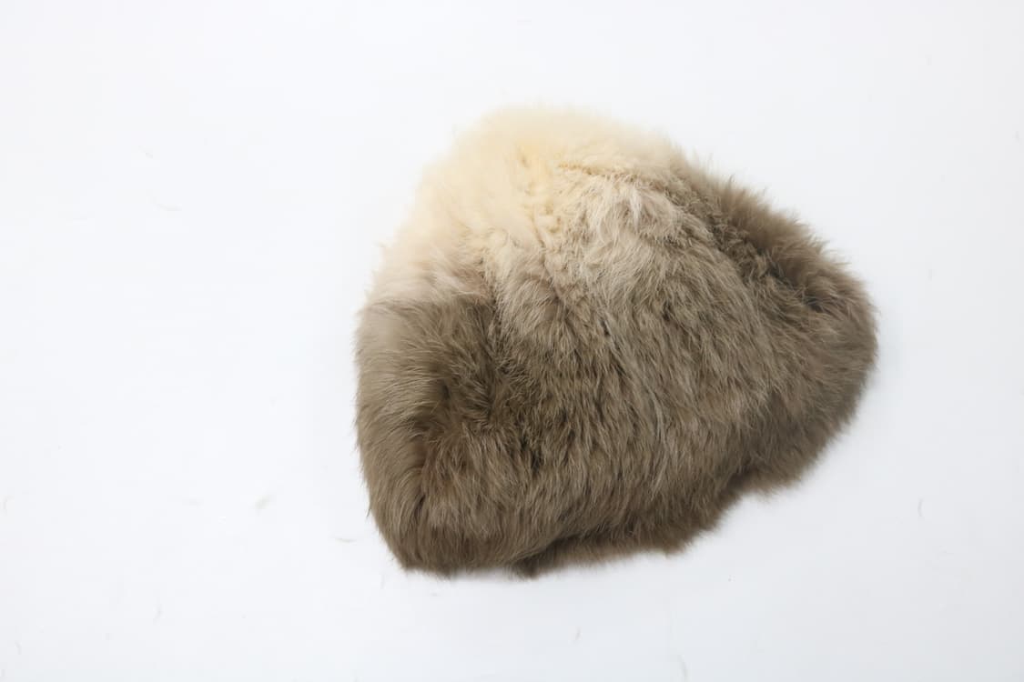 카시라 토끼퍼 그라데이션 퍼 비니 상품이미지2