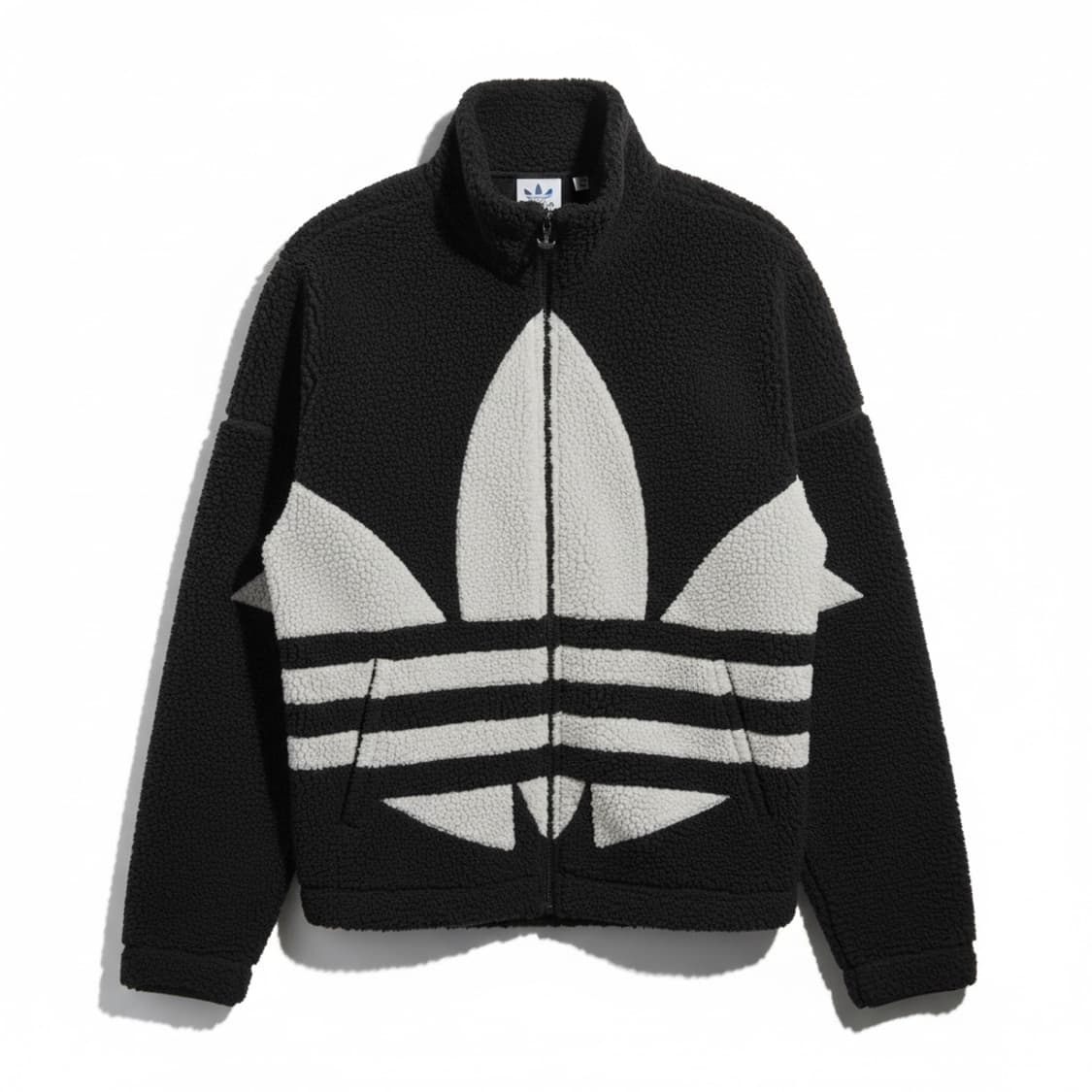 Adidas sherpa jacket black L 상품이미지1