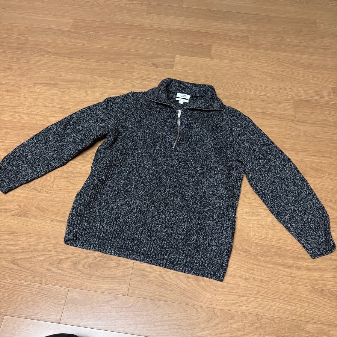 COS 릴랙스핏 니트 하프집업 S 상품이미지2