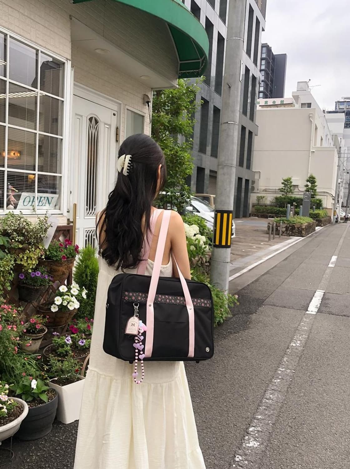 편택포) ovuni 오부니 블랙 스쿨백/가방 미개봉 새상품 상품이미지2