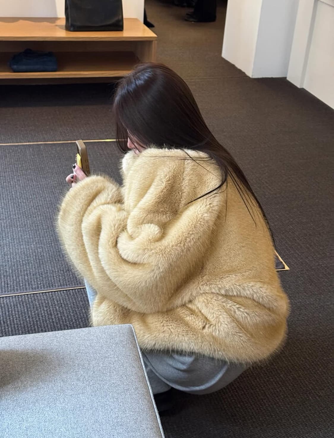 아웃핏 OUTFIT 모네 퍼자켓 상품이미지2