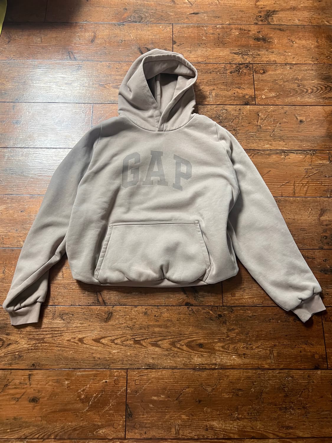 이지 갭 엔지니어드 바이 발렌시아가 도브 슈렁큰 후드 베이지 L 상품이미지2