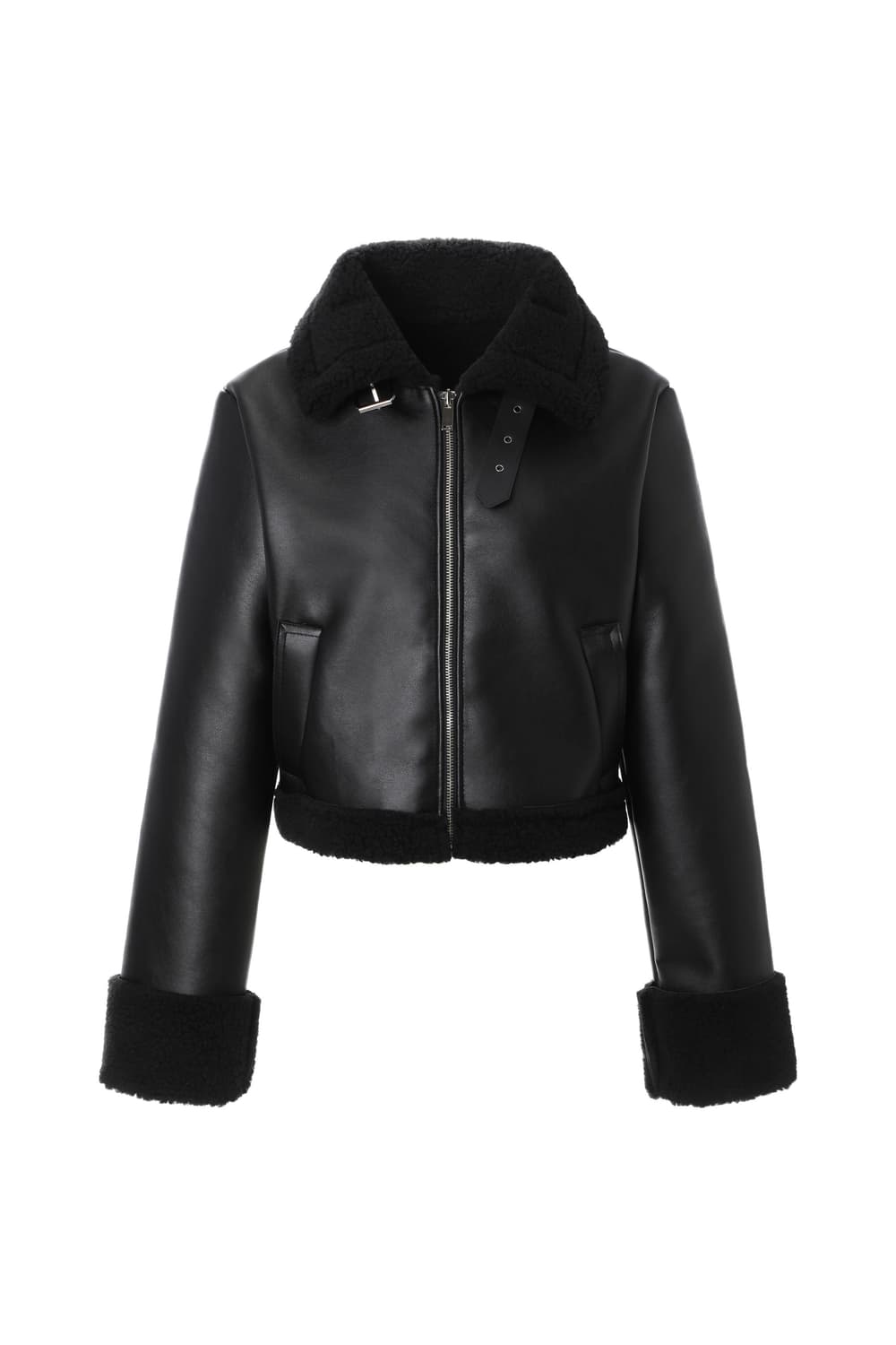 카키포인트 무스탕 상품이미지1