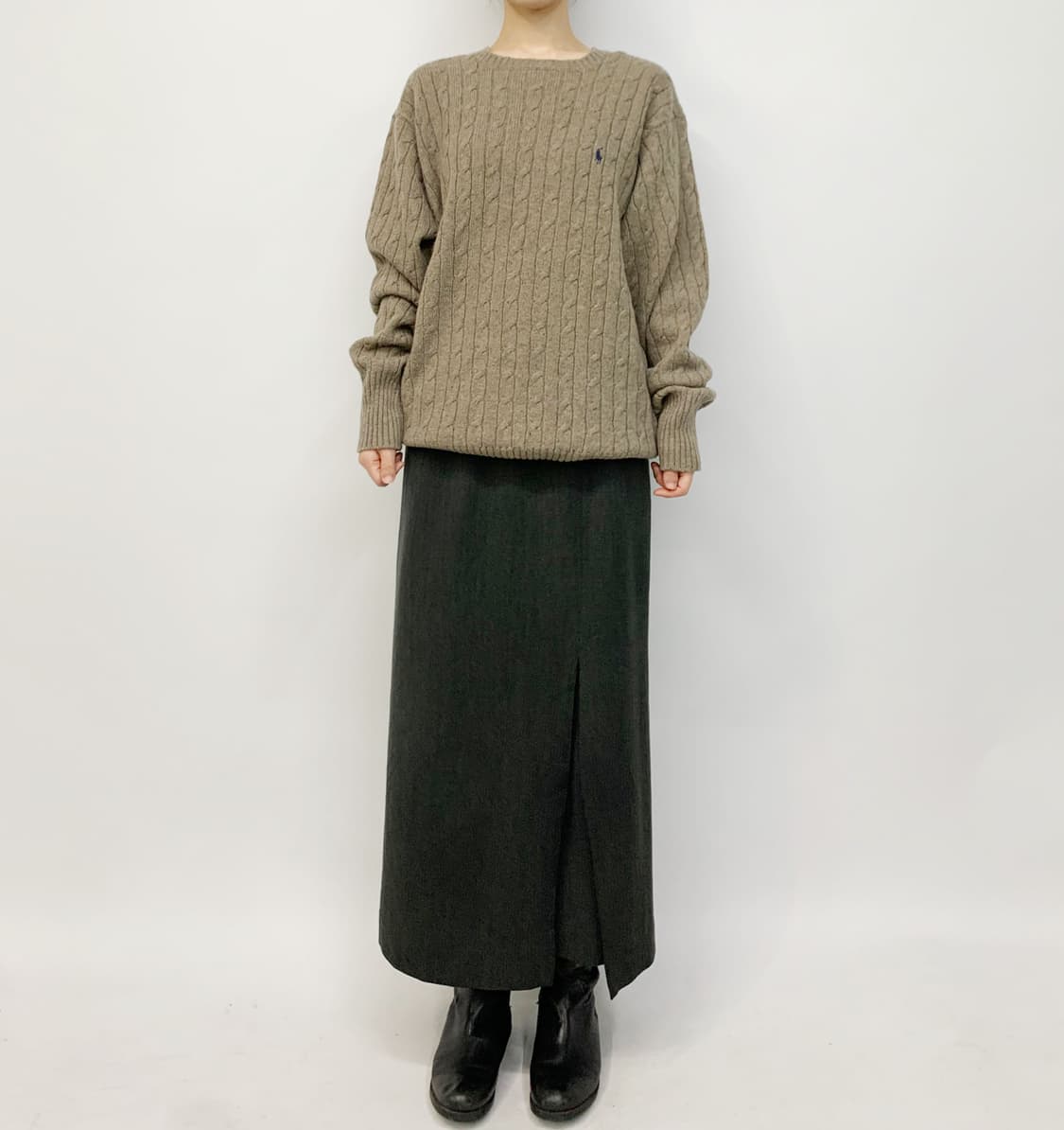 폴로 랄프 로렌 꽈배기 니트 상품이미지1