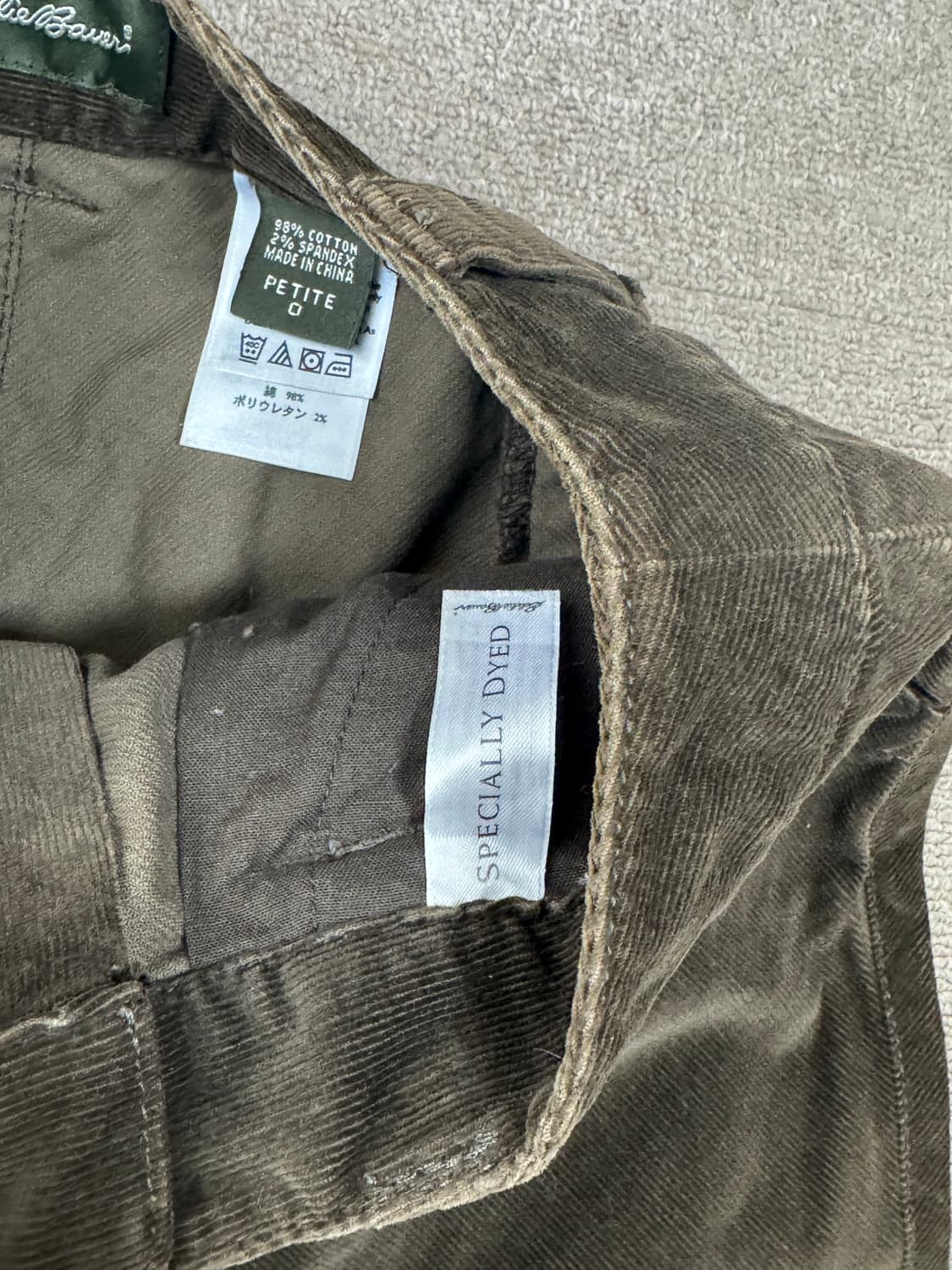 에디바우어 코듀로이 스커트 상품이미지4