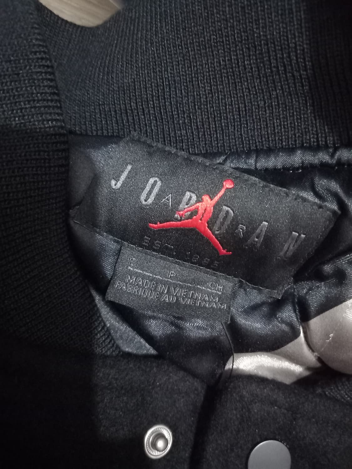 새상품 파리생제르망 psg 조던 바시티 자켓 조던 점퍼 90~95 상품이미지4