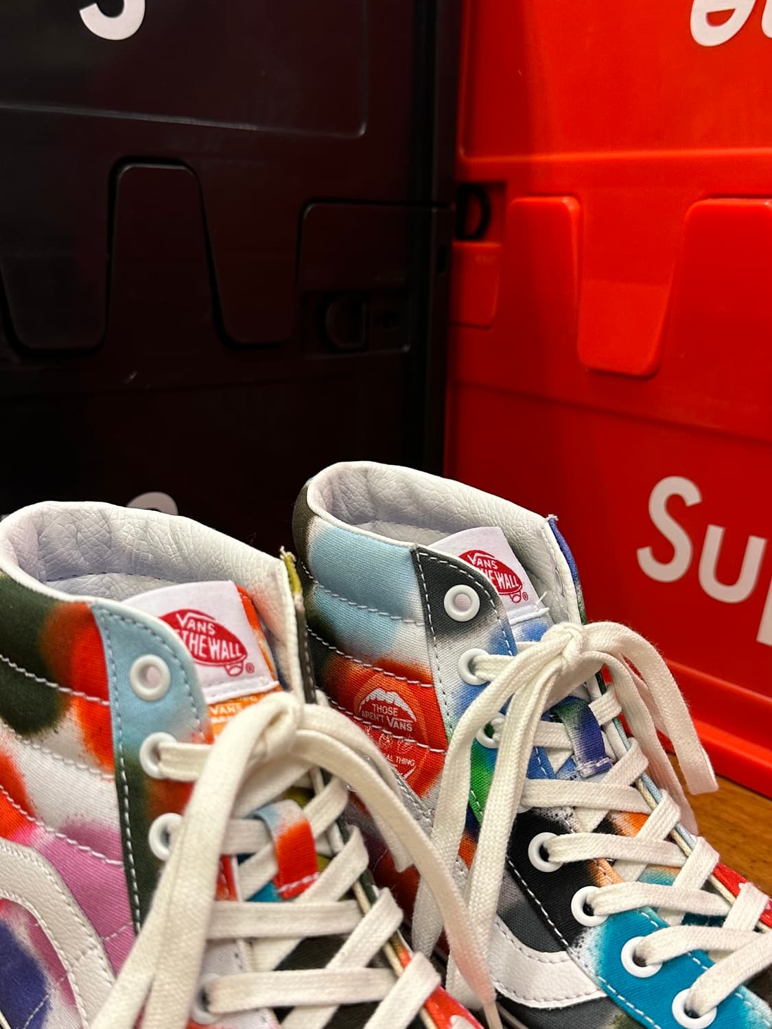 반스 에너하임 팩토리 스프레이 스니커즈 상품이미지4