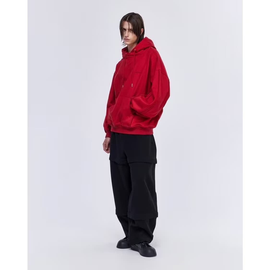 [48] 송지오 dc콜라보 로그갤러리 레드 후드 상품이미지2