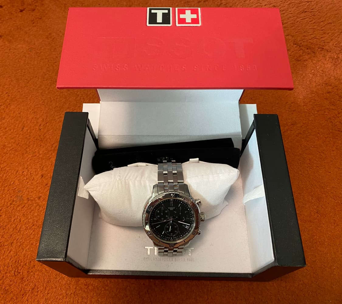 티쏘 tisso PRS200 흑판 메탈 상품이미지4