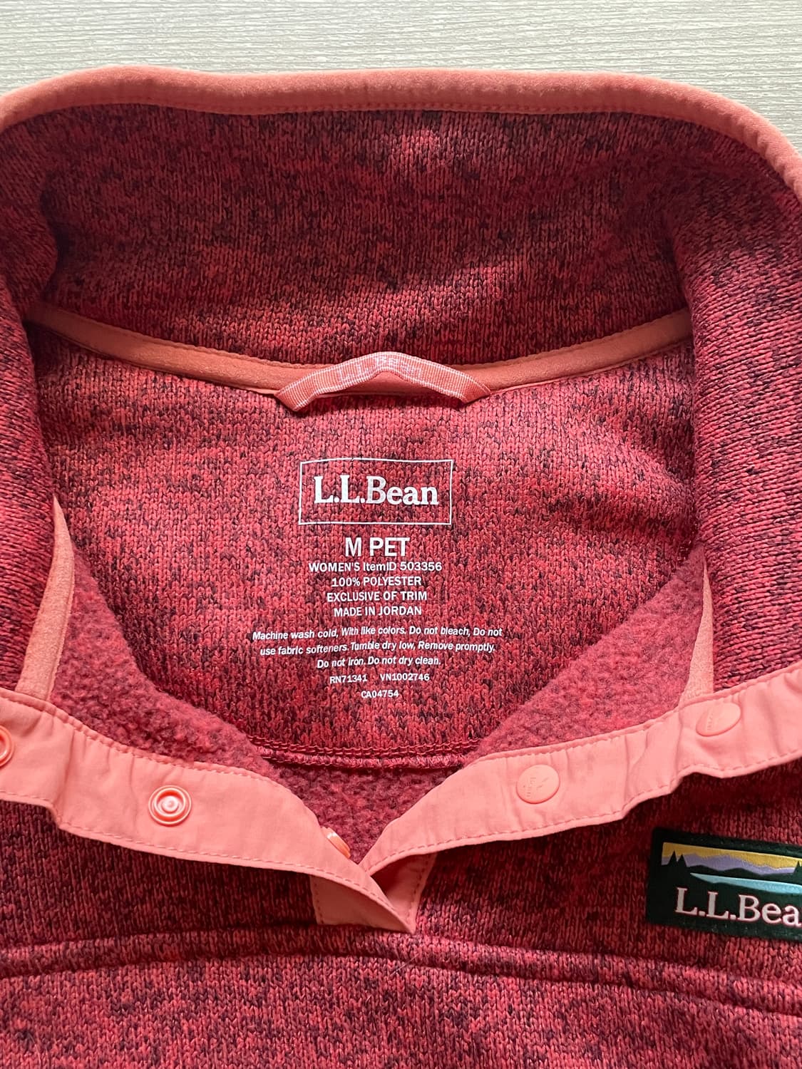 엘엘빈 스웨터 플리스 풀오버 LLBEAN 상품이미지3