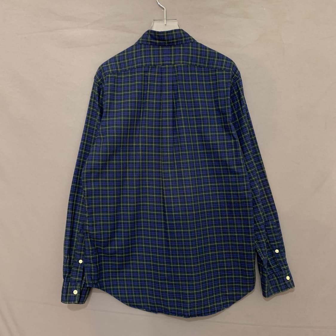 M 폴로랄프로렌 퍼플 그린 체크 셔츠 남방 상품이미지2