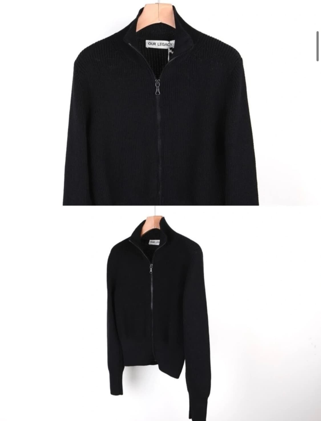 아워레가시 인택트 집 터틀넥 블랙 상품이미지5